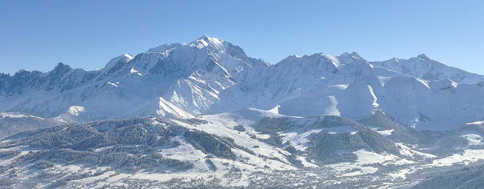 Chalet avec vue Mont-Blanc
